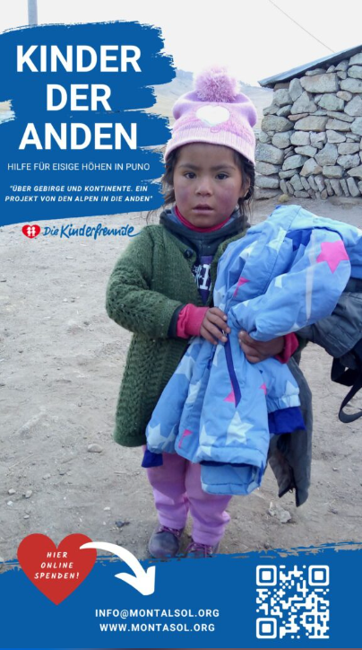 Kinder der Anden - Spendenprojekt - Kinderfreunde